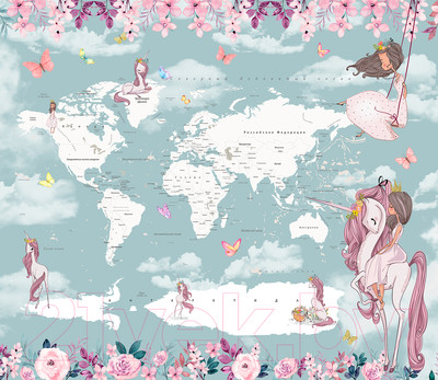 Фотообои листовые Citydecor Princess 9 (300x260)