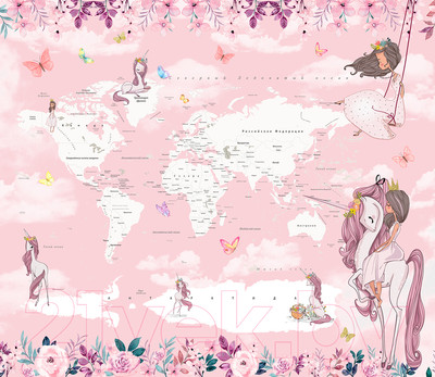 Фотообои листовые Citydecor Princess 14 (300x260)