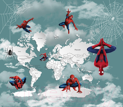 Фотообои листовые Citydecor Superhero Spiderman 2 (300x260)