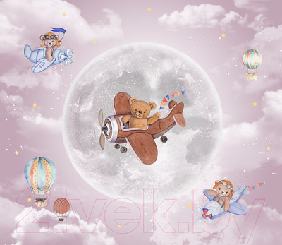 Фотообои листовые Citydecor Мечтатели 10 (300x260)