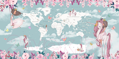 Фотообои листовые Citydecor Princess 9 (300x150)