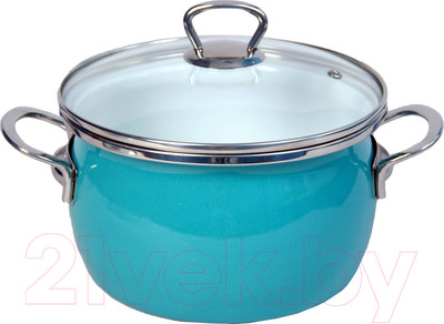 Кастрюля Сантэкс 1-2415211 (бирюзовый)