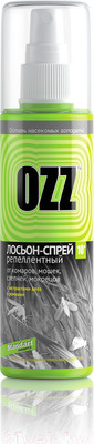 Спрей от насекомых OZZ 10 Репеллентный Алоэ и ромашка (100мл)