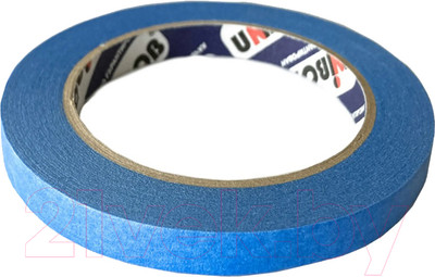 Лента малярная Unibob 10ммx40м Имитация кладки / 93764 (синий)