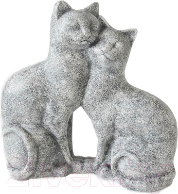 Статуэтка Нашы майстры Влюбленные коты / 3036 (серый)