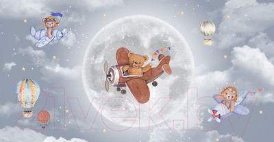 Фотообои листовые Citydecor Мечтатели 11 (500x260)