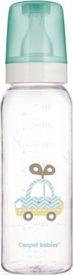 Бутылочка для кормления Canpol С рисунком / 42/201 (240мл, бирюзовый)