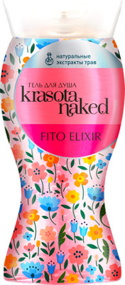Гель для душа Krasota Naked Fito Elixir (400мл)