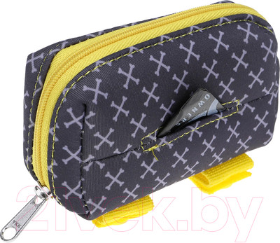 Сумка для лакомств DOOG Odie / WPD17-N (серый/желтый)