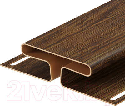 Н-профиль Docke Н-профиль Lux (3.05м, фундук)