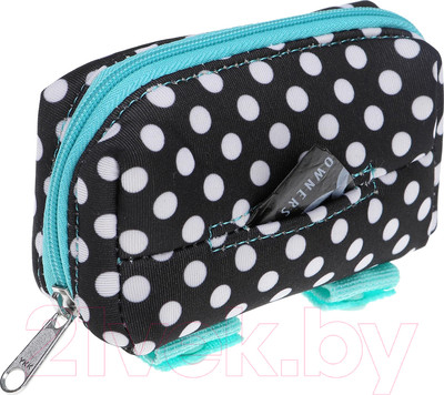 Сумка для лакомств DOOG Pongo / WPD14-N (черный в белую крапинку)