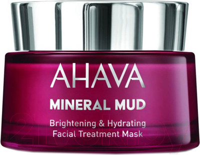 Маска для лица кремовая Ahava Mineral Mud Masks увлажняющая придающая сияние (50мл)