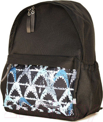 Школьный рюкзак Schoolformat Soft Dark Shark РЮК-ДШ (черный)