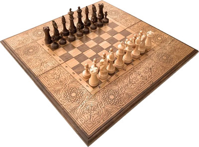 Набор настольных игр Zakaryan Модерн 2 Шахматы, нарды / wz16004