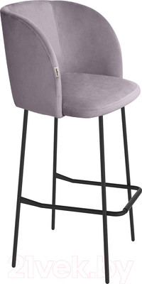 Стул барный Sheffilton SHT-ST33/S29 (сиреневая орхидея/черный муар)