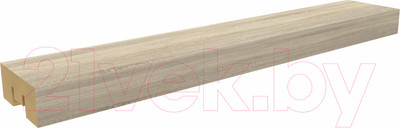 Рейка интерьерная STELLA Бриона МДФ Дуб Сонома (2700x40x16)