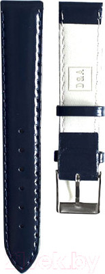 Ремешок для часов D&A Лак РК-22-03-01 (синий)