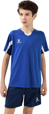 Футбольная форма Kelme Short-Sleeved Football Suit / 8251ZB3002-481 (р.150, синий/темно-синий)