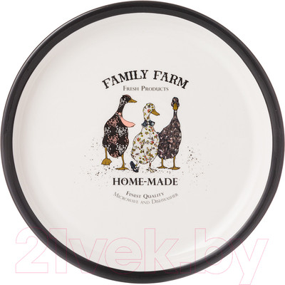 Тарелка столовая обеденная Lefard Family Farm / 263-1254