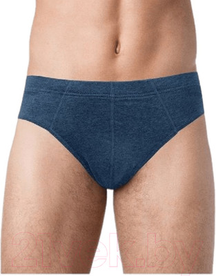 Трусы мужские Alfa Man 6103 (р-р 86-90, темно-синий меланж)