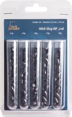 Пульки для пневматики H&N Sampler Slug HP .218 5 TYP (155шт)