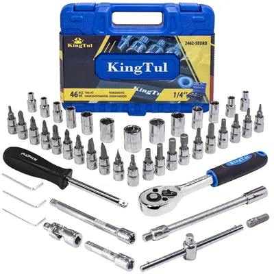 Универсальный набор инструментов KingTul KT-2462-5 Euro (51109)