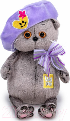 Мягкая игрушка Budi Basa Басик Baby в берете / BB-099