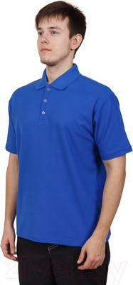 Футболка Sardoba Tekstil Поло (XL, василек)