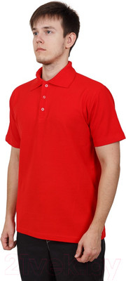 Футболка Sardoba Tekstil Поло (3XL, красный)