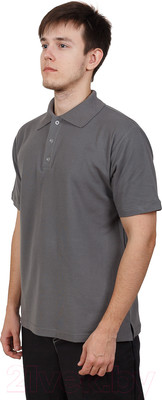 Футболка Sardoba Tekstil Поло (L, серый)