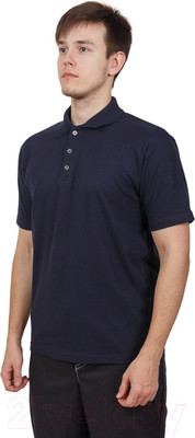 Футболка Sardoba Tekstil Поло (L, темно-синий)