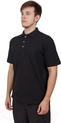 Футболка Sardoba Tekstil Поло (3XL, черный)