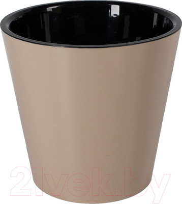 Кашпо Ingreen Фиджи / ING1555ШОК (шоколадный)