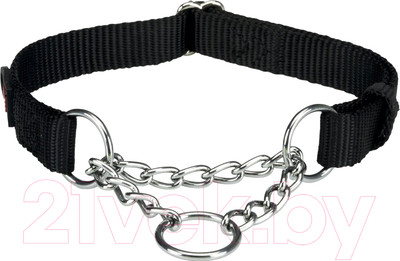 Ошейник-удавка Trixie Premium Leash 202801 (M/L, черный)