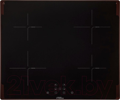 Индукционная варочная панель Grand & Germes HBI-60BK-BX