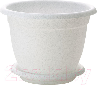 Вазон Ingreen Борнео / ING42034FМР (мраморный, с подставкой №7)