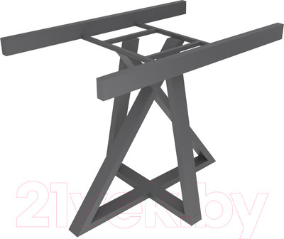 Подстолье Дабер Тип 4 / П4.3р (металл серый графит)