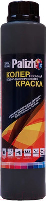 Колеровочная краска Palizh Интерьер/фасад (750мл, черный)