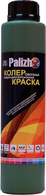 Колеровочная краска Palizh Интерьер/фасад (750мл, темно-зеленый)