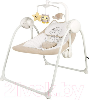 Качели для новорожденных INDIGO Star (бежевый)