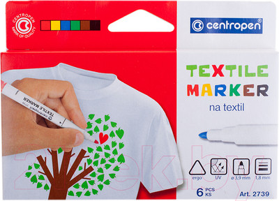 Набор маркеров Centropen 2739/6