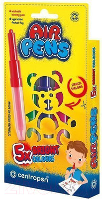 Фломастеры Centropen AirPens Bright Colours / 615000562