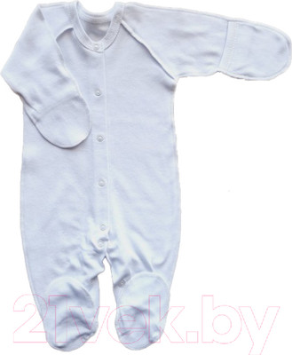 Комбинезон для малышей Sofi 3009-Б (р.62, белый)