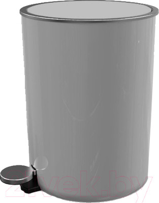 Мусорное ведро Primanova Lenox M-E66-07 (серый)