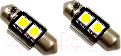 Комплект автомобильных ламп AVS C004 T11 / A07055S (2шт, белый)