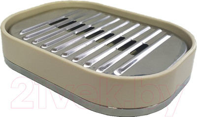 Мыльница Primanova Lenox M-E32-09/1 (бежевый)