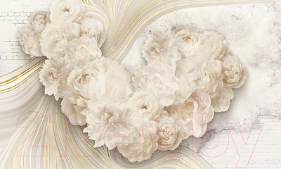 Фотообои листовые Vimala Пионика лофт (270x400)