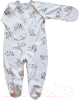 Комбинезон для малышей Sofi Зайчики / 3009 (р.62)
