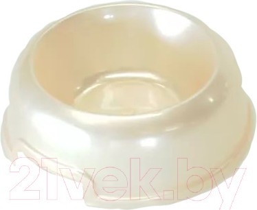 Миска для животных Homecat 200мл (бежевый перламутр)