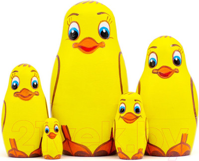 Матрешка сувенирная Брестская Фабрика Сувениров Утка 5307